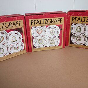 Pfaltzgraff Christmas Heritage 12 Days of Christmas Full Set New Open Box Dishes